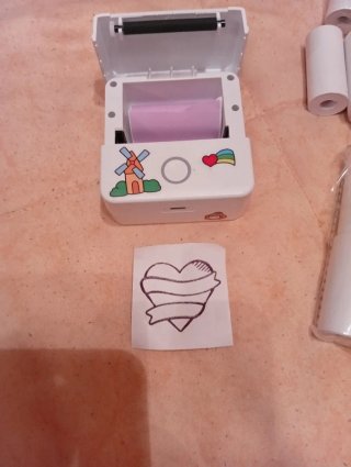 Mini impresora portátil (no funciona tinta)