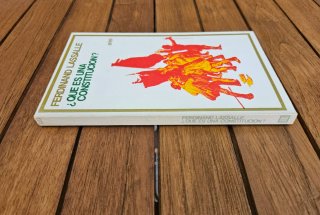 Libro: Que es una Constitución ? Ferdinand Lassall
