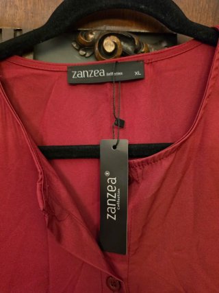 Conjunto ZANZEA burdeos elegante
