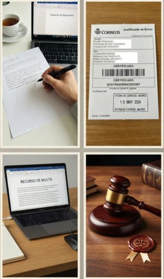 Recurre tu multa de tráfico – Redacción de burofax
