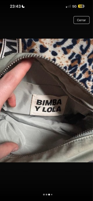 Bolso Bimba y Lola Turquesa