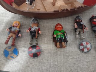 Playmobil Vikingo Barco y Figuras