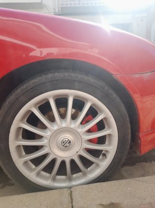4 Tapas Llantas MG ZR 160