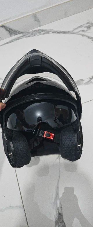 Casco Modular IXS Negro Doble visera