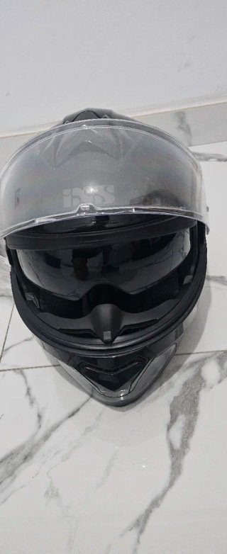 Casco Modular IXS Negro Doble visera