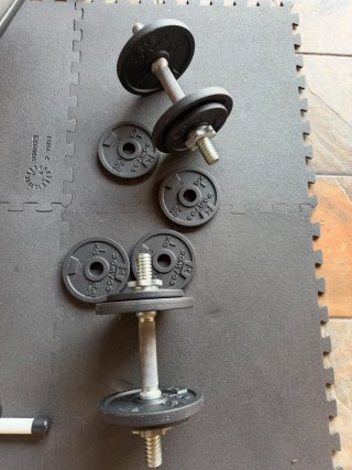 Kit Mancuernas DOMYOS 20kg