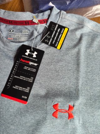 Camiseta Under Armour Gris Talla L