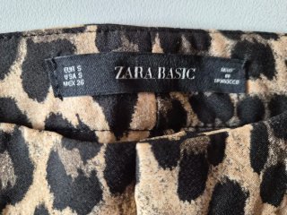 Pantalones Zara Estampado Leopardo