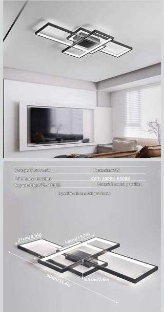 Lámpara Techo LED (como nueva)