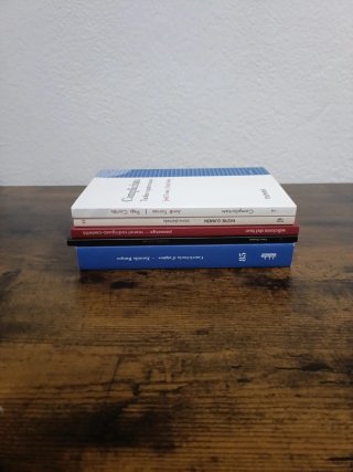 Lote cinco libros poesía en catalán, impecables.