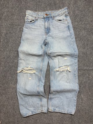 Vaqueros Wide Leg Rotos Primark