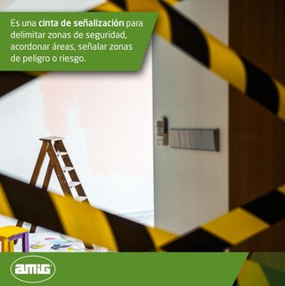 Cinta de Balizaje 200 m  x 70 mm