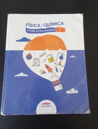 Fisica i Química I. 2on ESO. ISBN 9788468358352