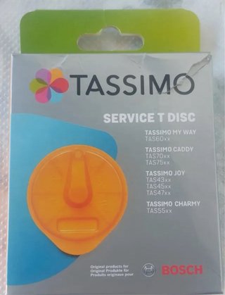Disco Tassimo T-Disc Disco Limpieza