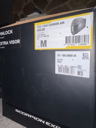 Casco Scorpion Exo 1500 Carbon Air