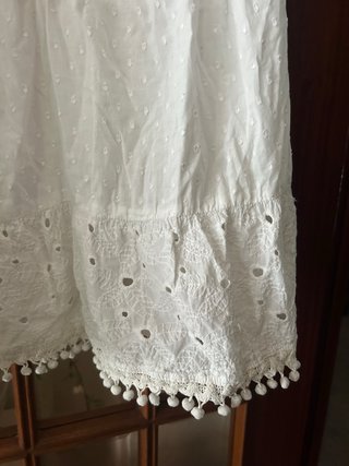 Blusa blanca manga corta talla XL