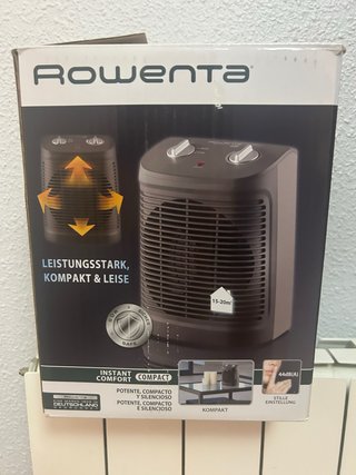 Calefactor Termoventilador Rowenta