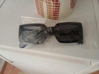 Gafas de sol negras cuadradas nuevas moda