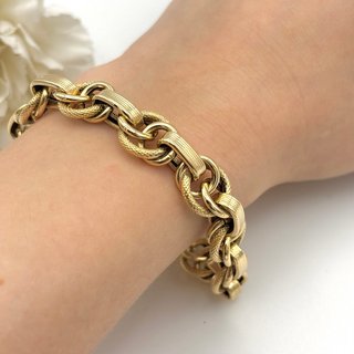 Pulsera de oro 14kt