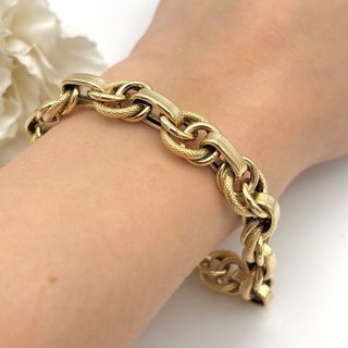 Pulsera de oro 14kt