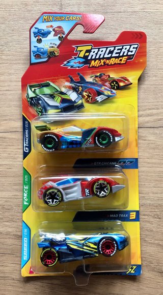 T-RACERS Mix 'N Race 3 Coches