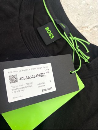 Camiseta BOSS Negra