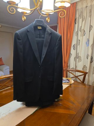 Traje de caballero negro