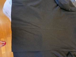Traje caballero, corte joven, negro