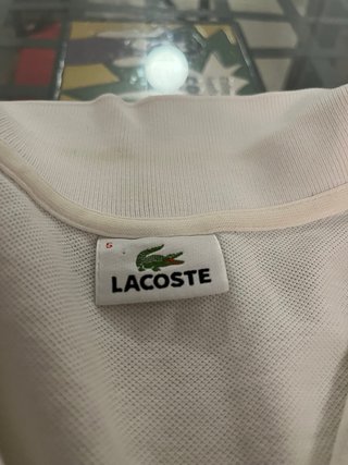 Polo Lacoste Blanco
