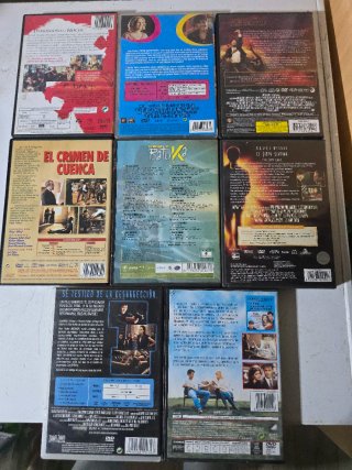 Lote 25 DVDs: Crimen, Drama, Terror, Romance
