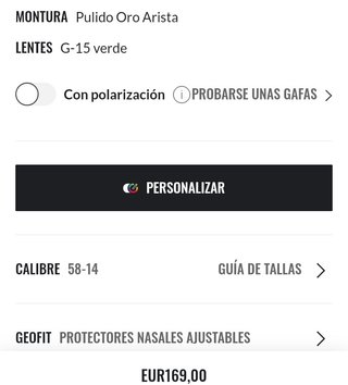 Gafas de Sol Ray-Ban Aviator Nuevas