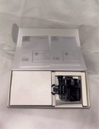 Cámara AC800 con accesorios