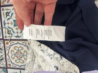 Vestido Verano Encaje Blanco Talla L
