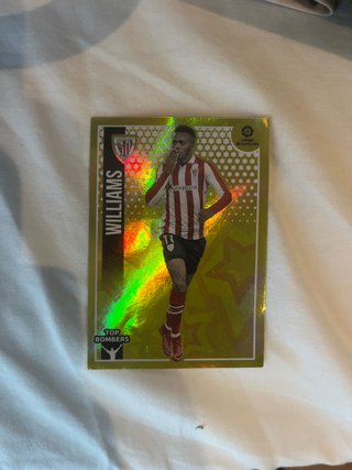Cromo Iñaki Williams 18/19 Top Bombers