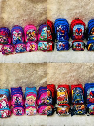 Mochilas infantiles con personajes