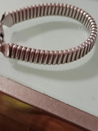 Pulsera Plata Semi Rígida