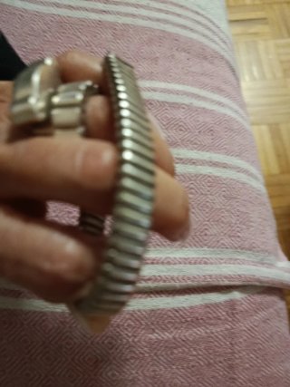 Pulsera Plata Semi Rígida