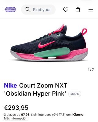 Nike Court Zoom NXT HC Talla 44