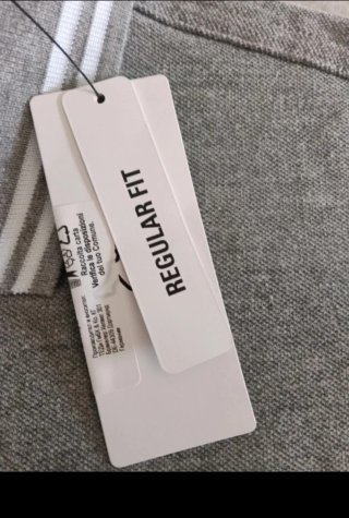 Polo Kappa Gris Talla M