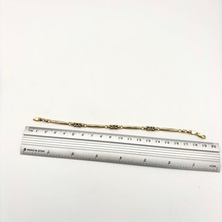 Pulsera de oro 18kt con zafiro