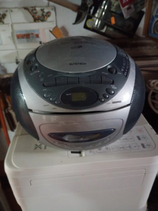 Radio CD Cassette Sunstech