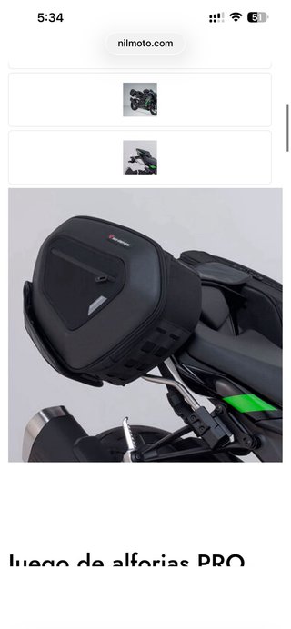 Alforjas SW-MOTECH Kawasaki ZX6R/ZX4R