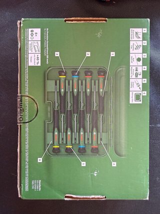 Juego Destornilladores Precisión Bosch 8 pz
