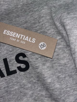 Sudadera Essentials Fear of God Gris Nueva