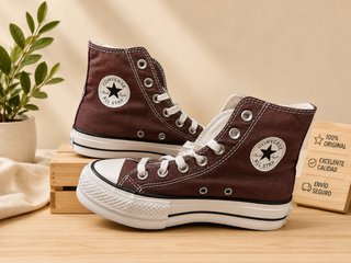 Converse Marrones Talla 36