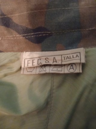 Chaqueta militar camuflaje talla L
