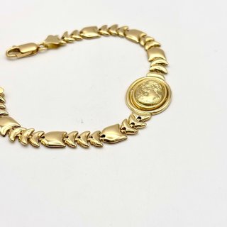 Pulsera de oro 18kt