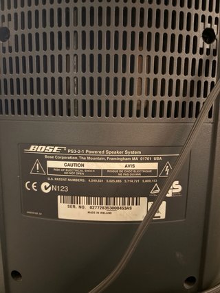 Bose PS 3 2 1 Home Cinema System