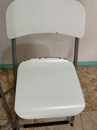 2 Taburetes Altos Plegables
