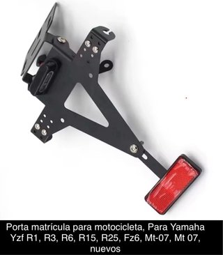 Portamatriculas Yamaha
